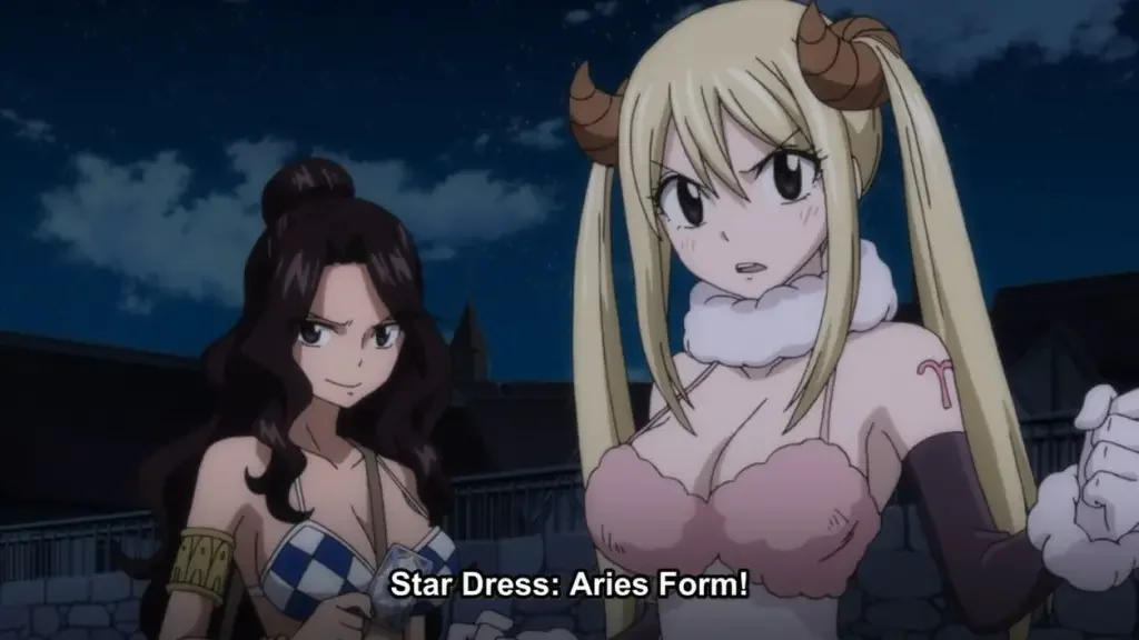 lucy aries form All Lucy Heartfilia Outfits And Forms