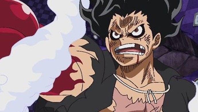 luffy snakeman When does Luffy use Gear 4?