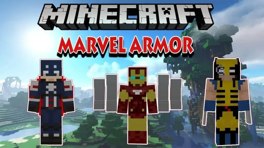 marvel 3d armors addon minecraft pe addons 1 16 Best Minecraft Superhero Mods of All Time
