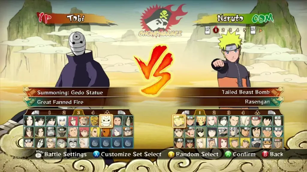 naruto uns revolution 15 Best Naruto Games of All Time