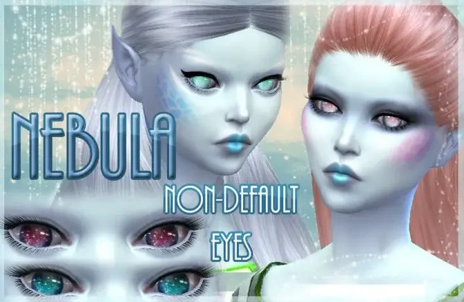 nebula eyes ts4 35 Best Sims 4 Eye Mods & CC Packs