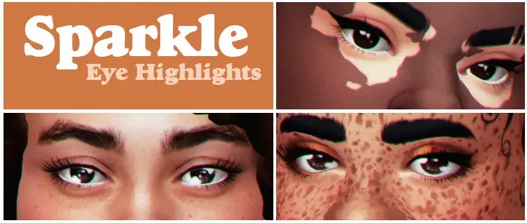sparkling eyes ts4 35 Best Sims 4 Eye Mods & CC Packs