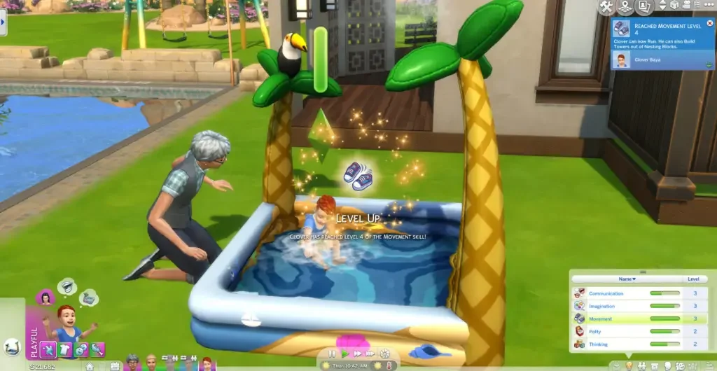 Kiddie Pools Offer Movement Skills in Toddlers Evvi 1 35 Best Sims 4 Toddler Mods & CC Packs