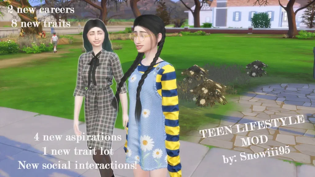 Mod Pack for Teen Lifestyle Games by Snowiii95 63 Best Sims 4 Custom Traits Mods of All Time