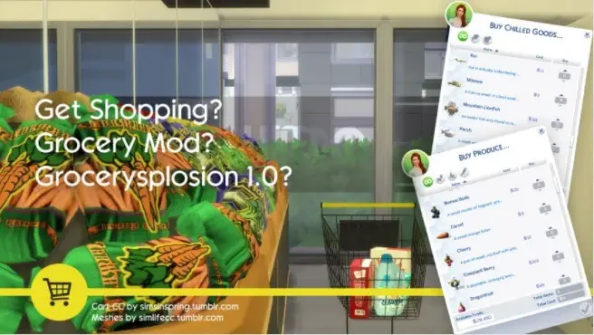 grocery store sims mod 1 25 Best Sims 4 Food, Recipe & Cooking Mods