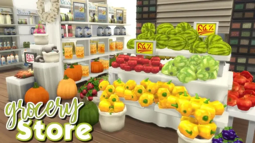 grocery store sims mod 2 25 Best Sims 4 Food, Recipe & Cooking Mods