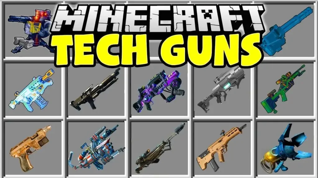 tech guns mod mc 24 Best Minecraft Mods for Tech & Automation