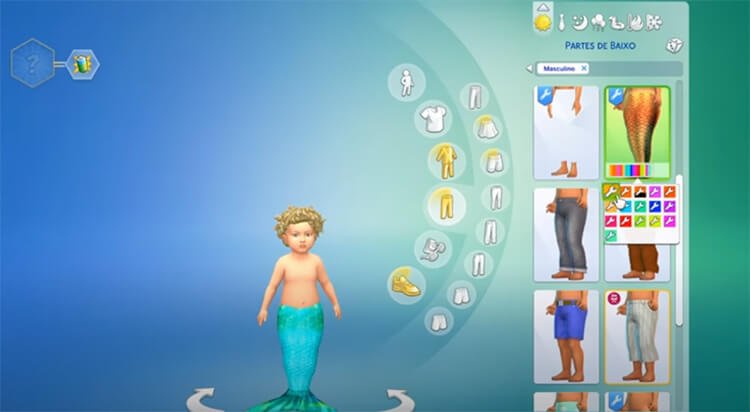 12 mermaid toddlers preview ts4 1 35 Best Sims 4 Mermaid CC & Mods
