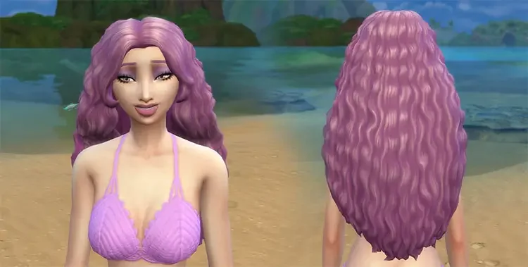 17 mermaid hairstyle sims4 cc 35 Best Sims 4 Mermaid CC & Mods