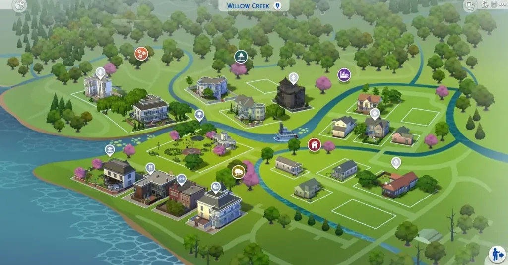 Willow Creek 1 21 Best Sims 4 Towns & Worlds
