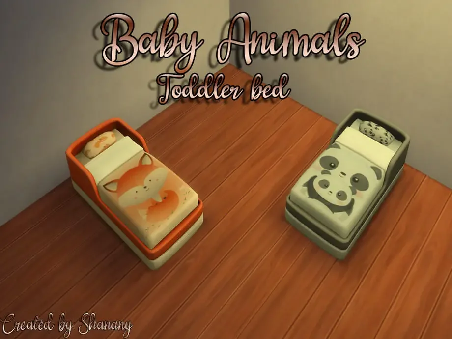 baby animals bed sims mod 35 Best Sims 4 Toddler Mods & CC Packs