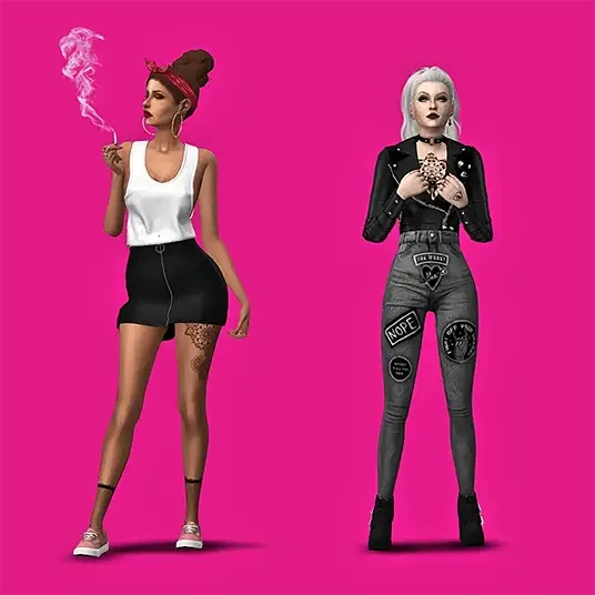 bad bitch 20 Sims 4 Poses Mods & CC Packs