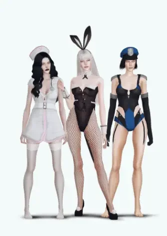 bunny ears outfit 9 Sims 4 CC: Bunny Ears Accessories