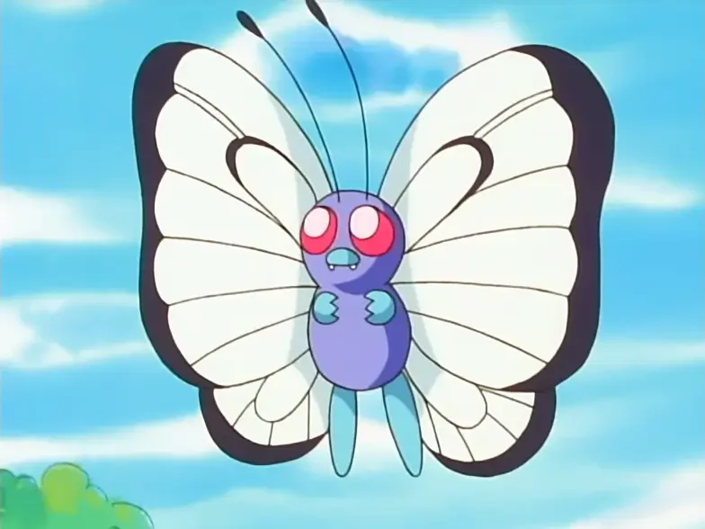 butterfree All of Ash's Pokemon List