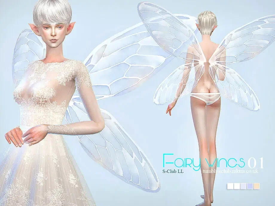 fairy forest wings sims mod 20 Sims 4: Custom Wings CC & Mods