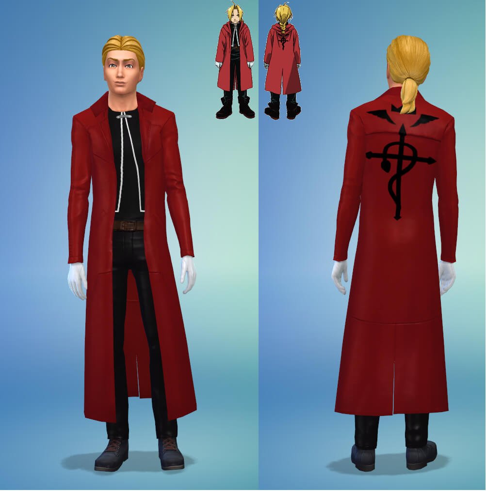 fmab outfit sims mod 27 Best Sims 4 Anime Mods & CC