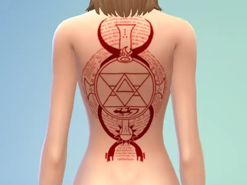 fmab tattoo sims mod 27 Best Sims 4 Anime Mods & CC