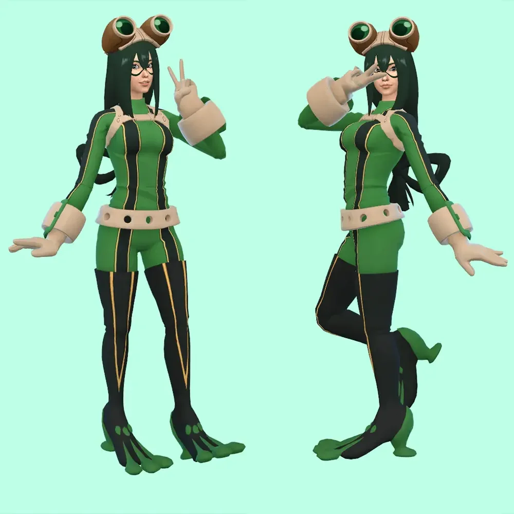 froppy sims mod 38 Sims 4 My Hero Academia Mods & CC Packs
