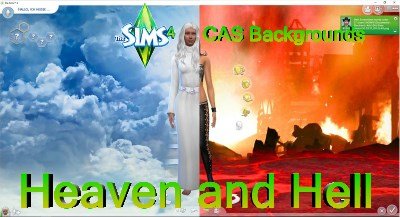 heaven and hell cas background sims mod 40 Sims 4 CAS Backgrounds CC & Mods