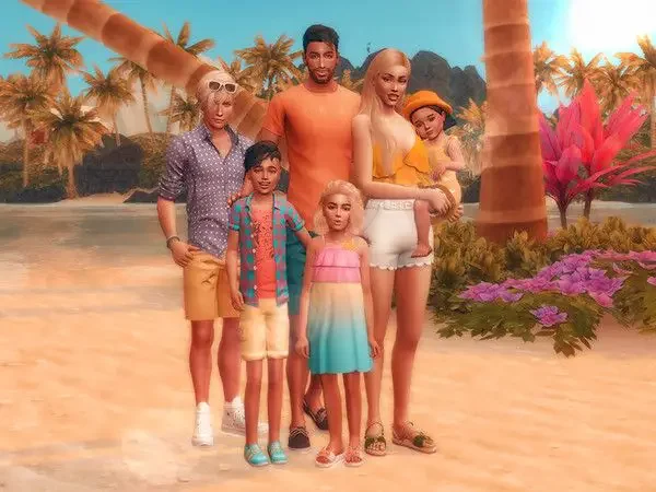 katverse poses 35 Best Sims 4 Family Pose Packs