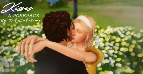 kisses posepack sims 25 Best Sims 4 Couple Pose Packs