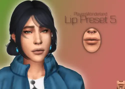 lip preset 5 20 Sims 4 Best Lips CC & Mods