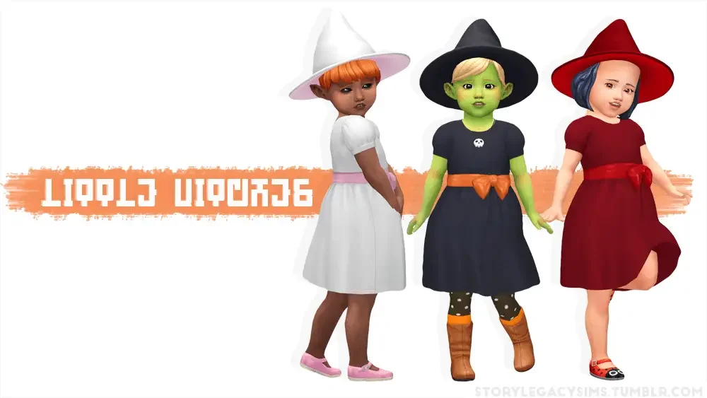 little witches sims mod 35 Best Sims 4 Toddler Mods & CC Packs