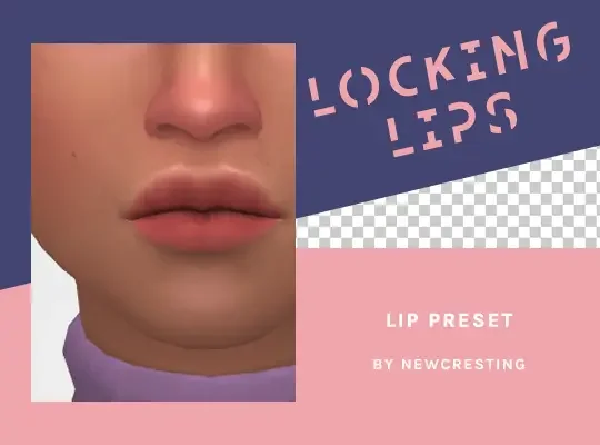 locking lips preset pack sims mods 20 Sims 4 Best Lips CC & Mods