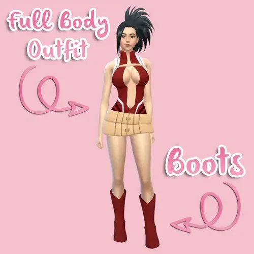momo sims mod 38 Sims 4 My Hero Academia Mods & CC Packs