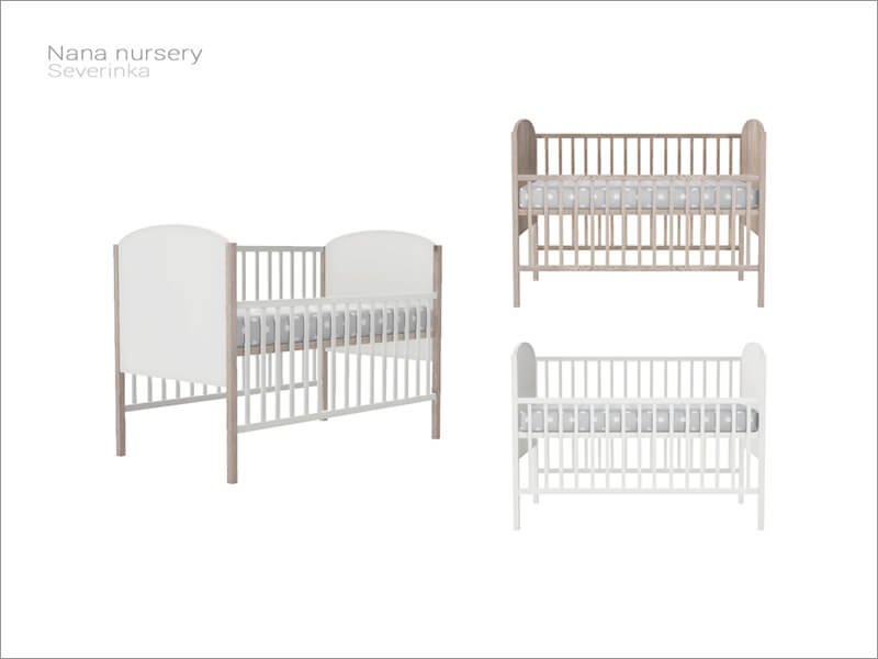 nana nursery crib sims mod 20 Best Baby Crib CC & Mods For Sims 4
