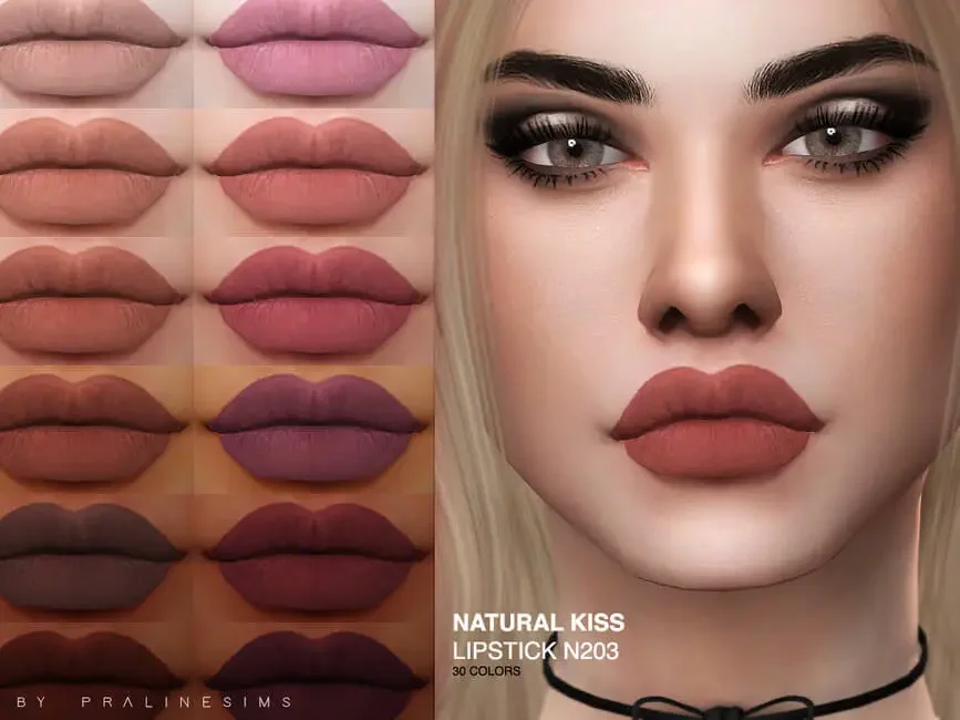 natural kiss lipstick 20 Sims 4 Best Lips CC & Mods