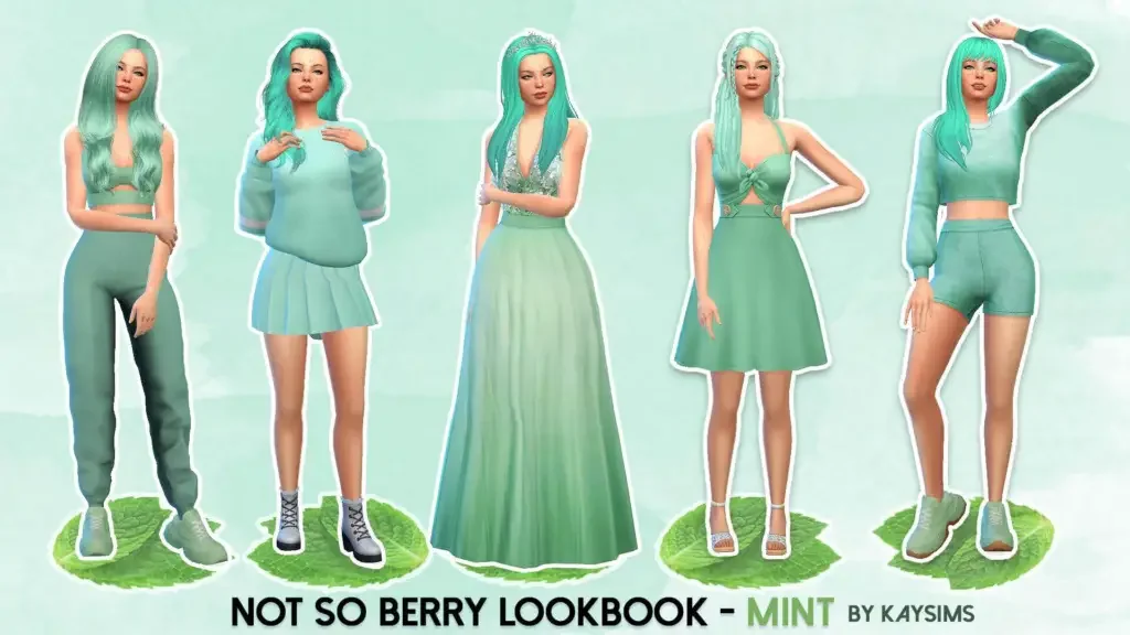 not so berry challenge looks Sims 4 Not So Berry Challenge & How To Start it?