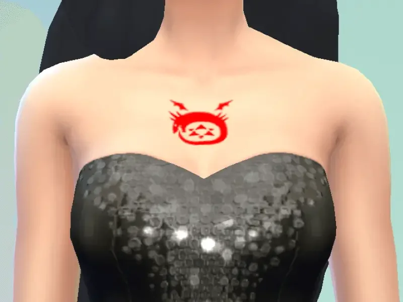 outboros tattoo sims mod 27 Best Sims 4 Anime Mods & CC