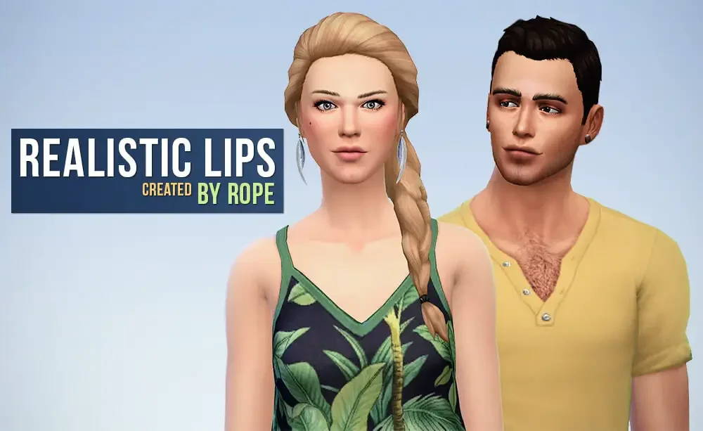 realistic lips sims mods 20 Sims 4 Best Lips CC & Mods