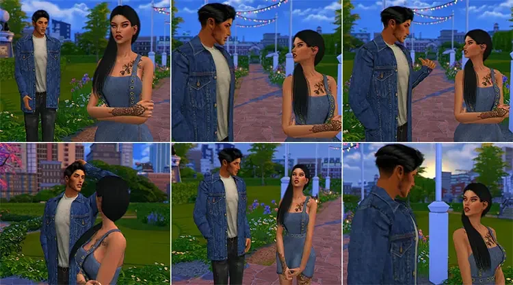 sad conversations sims posepack 25 Best Sims 4 Couple Pose Packs