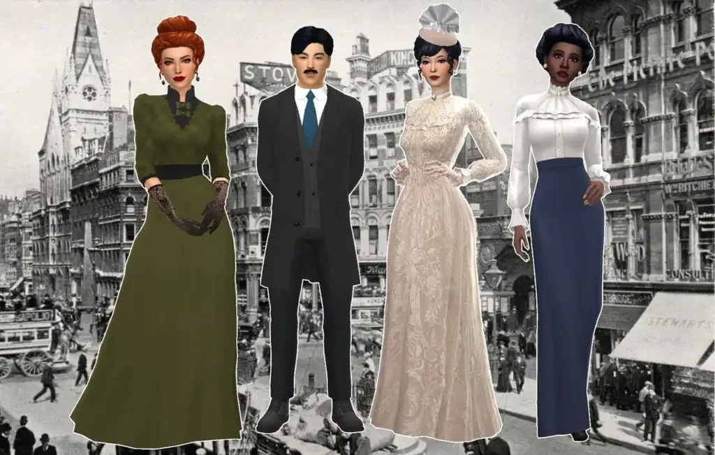 sims4 1900s The Sims 4 Decades Challenge Rules