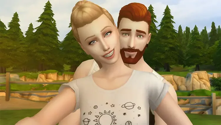 soulmate selfie posepack 25 Best Sims 4 Couple Pose Packs