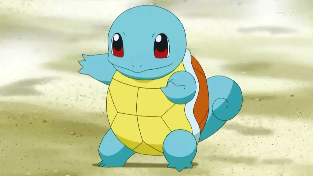 squirtle All of Ash's Pokemon List