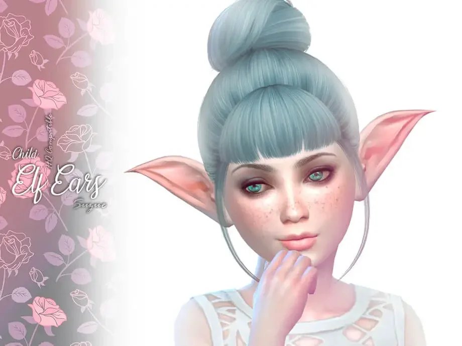suzue child elf ears sims mdo 8 Sims 4 Elf Ears Mods to Try