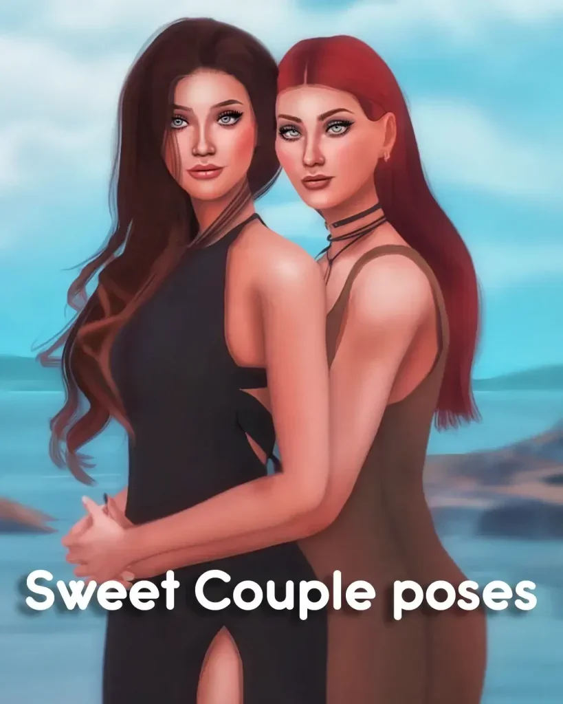sweet couple poses katverse 25 Best Sims 4 Couple Pose Packs