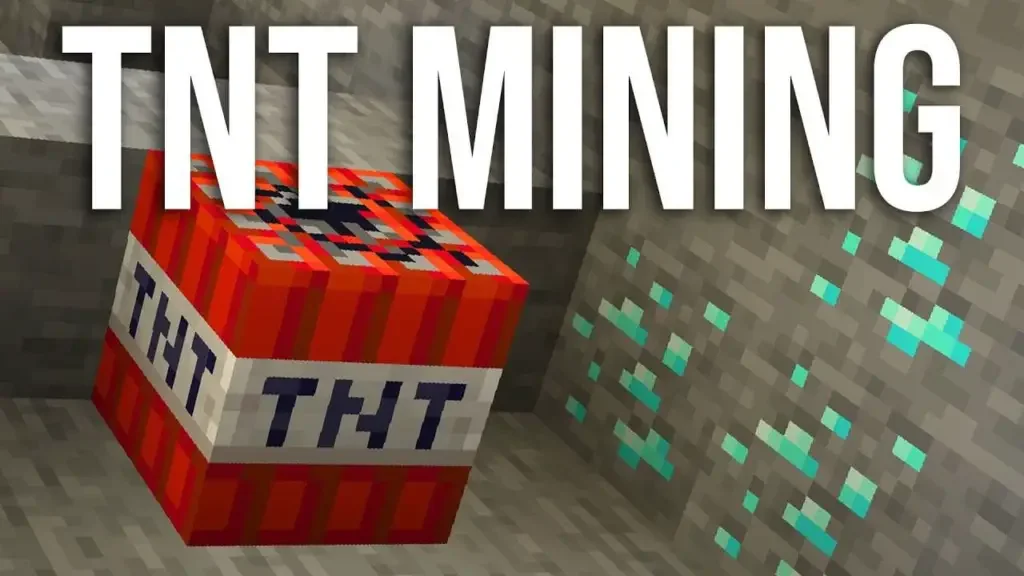 tnt mining How to Find Diamonds in Minecraft?
