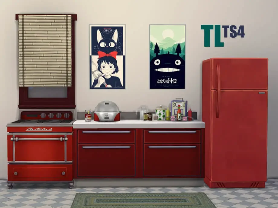 totoro posters sims4 mod 27 Best Sims 4 Anime Mods & CC