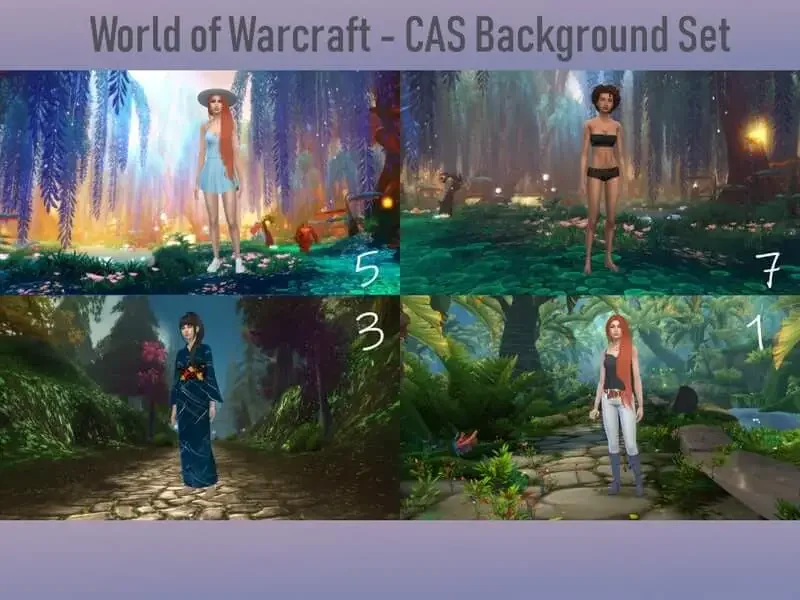 world of warcraft cas background sims mod 40 Sims 4 CAS Backgrounds CC & Mods