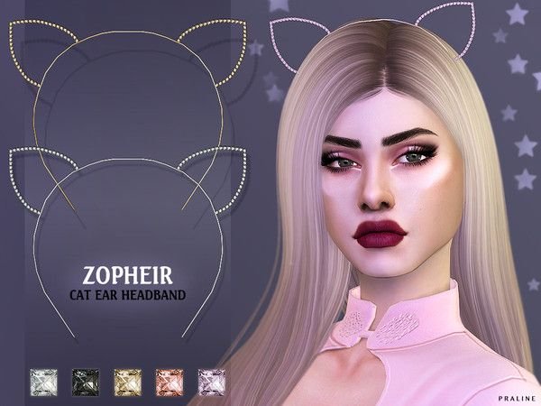 zopheir cat sims mod 12 Sims 4 CC: Cat Ears Accessories
