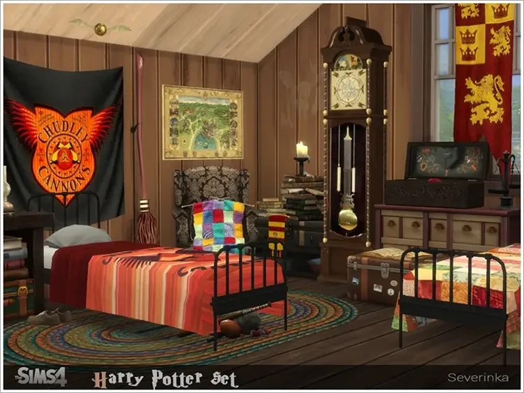 14 harry potter room set cc 17 Best Sims 4 Harry Potter Mods & CC Packs