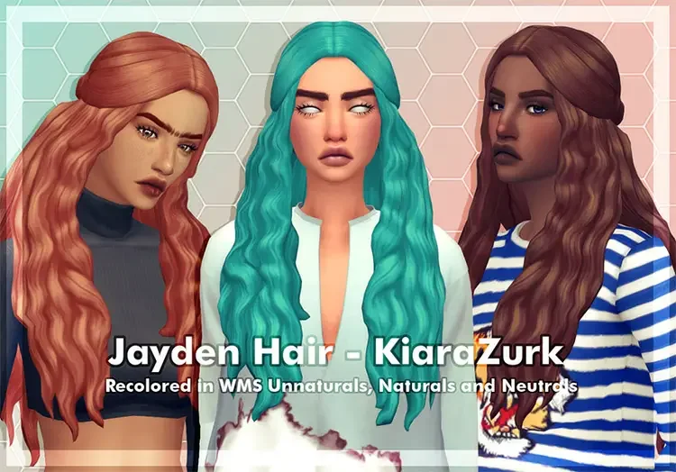 15 jayden hair sims 4 screenshot 27 Best Sims 4 Curly Hair CC