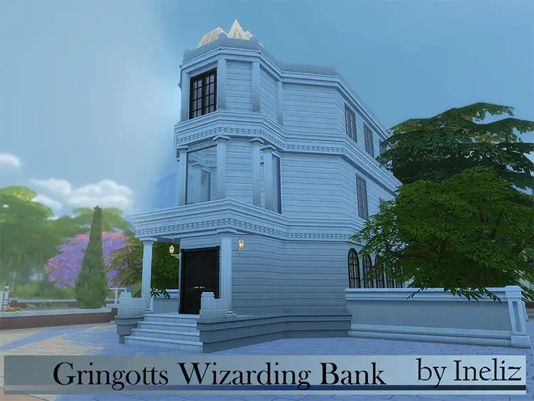17 gringotts wizarding bank sims4 cc 17 Best Sims 4 Harry Potter Mods & CC Packs