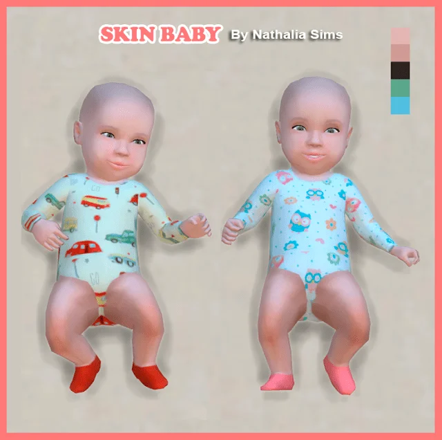Baby Skin 7 By NathaliaSims 20 Best Sims 4 Baby Mods & CC
