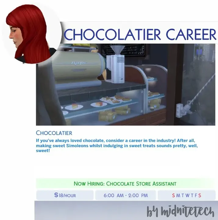 Chocolatier Career 40 Best Sims 4 Career Mods