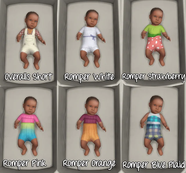Default Baby Skins Outfits 20 Best Sims 4 Baby Mods & CC